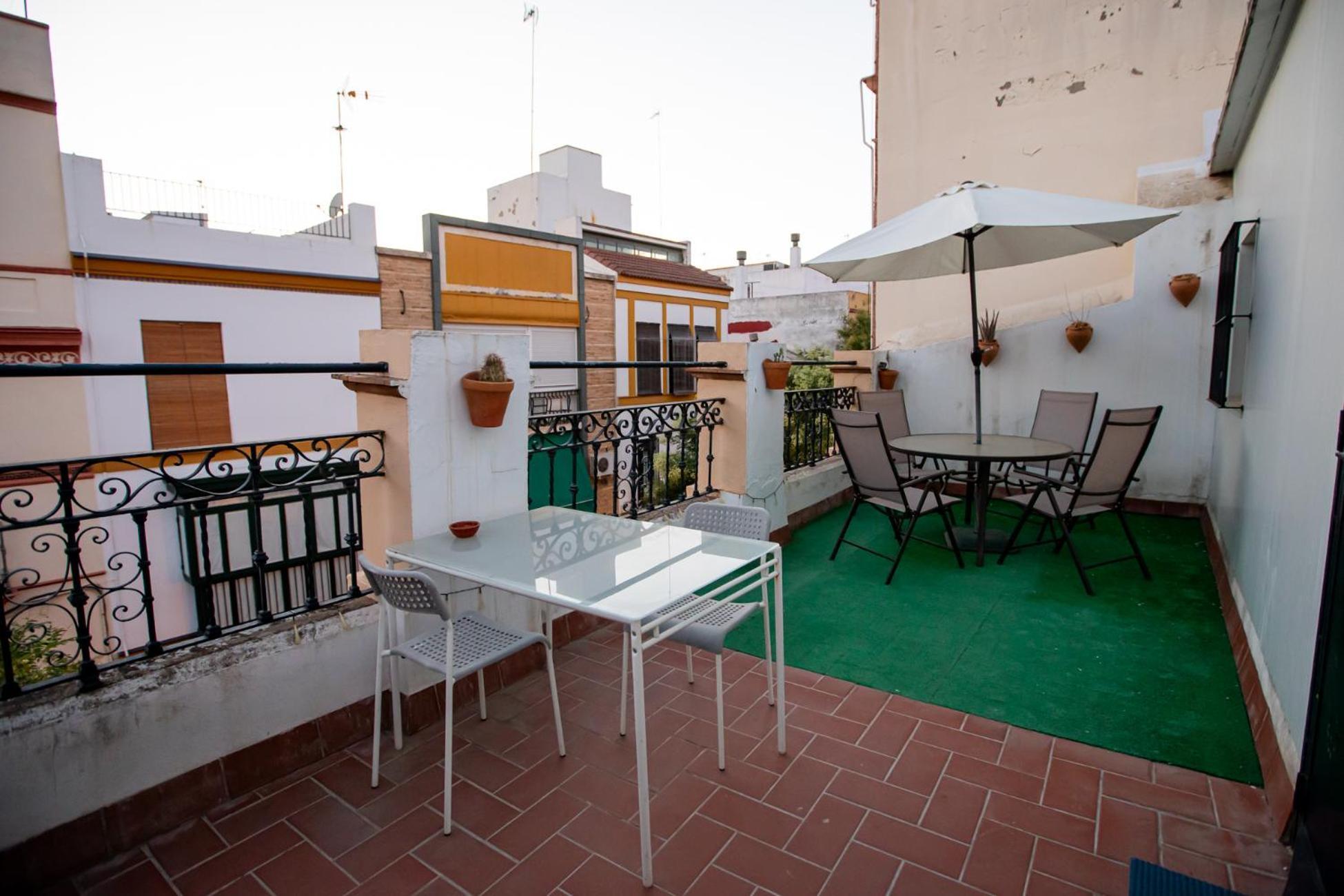 Apartamentos Doña Concha Sevilla Bagian luar foto